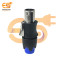 250V 20A 4 Pole Speakon Male Cable Connector with Metal Insert (Blue)